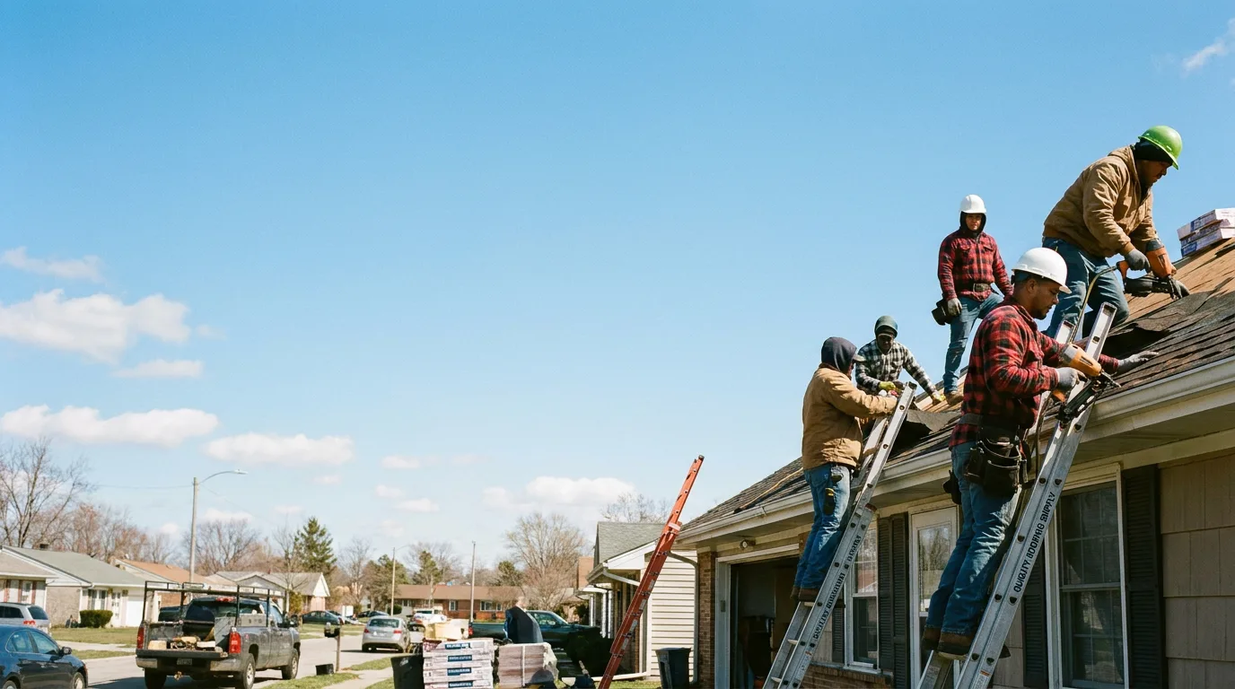 Roofing in Hall Summit, LA near me